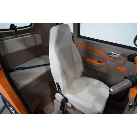 ENERBIKE TRIO CABIN 2.0 - elektrická trojkolka s uzavretou kabínou - 1kW 60V 58Ah, bez vodičského 25km/h